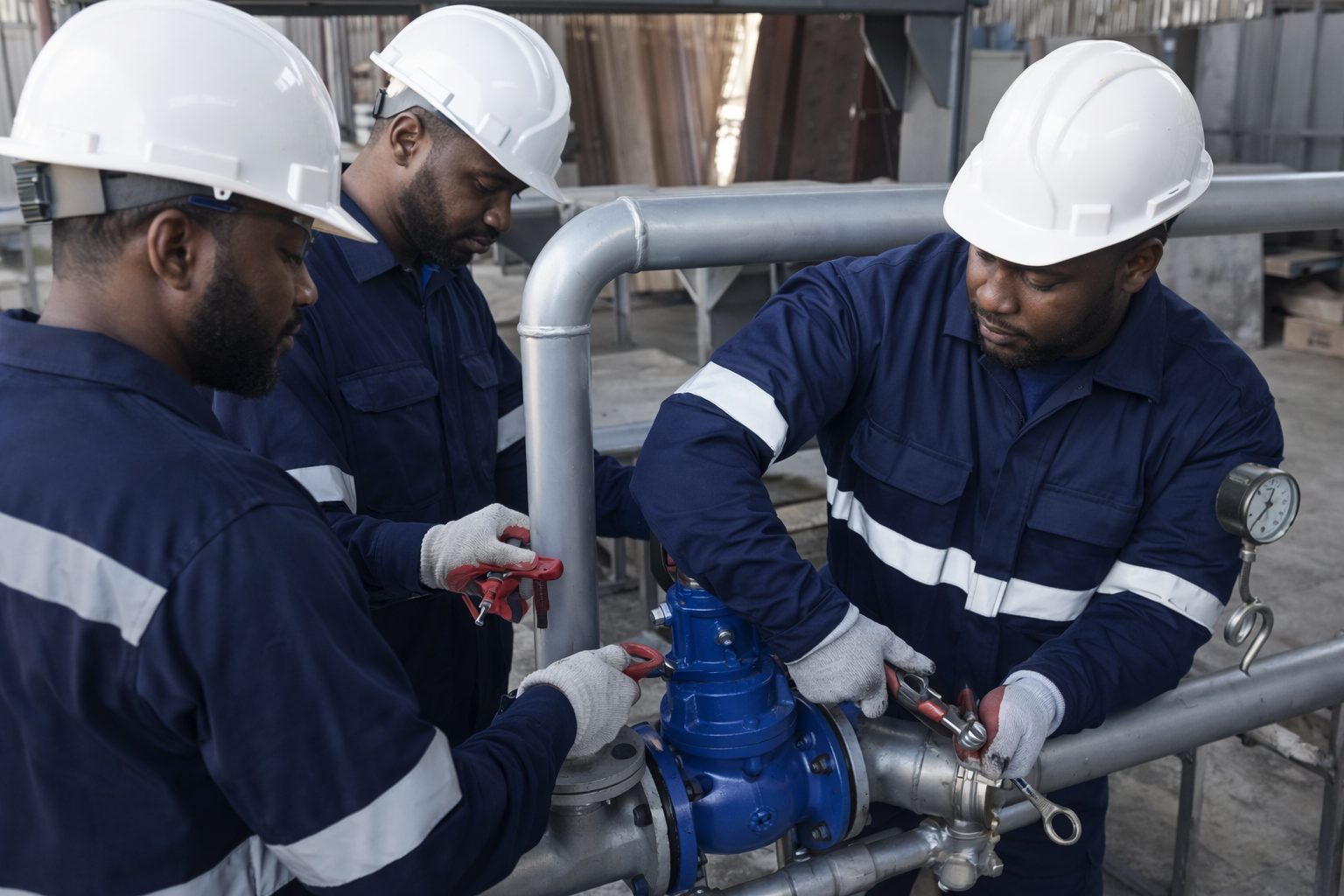 LR-Teamwork - Industrial Piping system